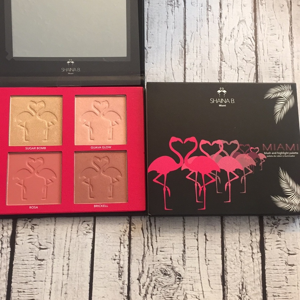 Shaina B Miami Blush Highlighter Palette NEW!!!